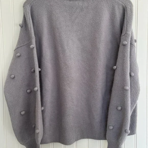 Madewell Women's Brockton‎ Bobble Sweater Merino Wool Blend AF097 Sweater Size M - Picture 7 of 7